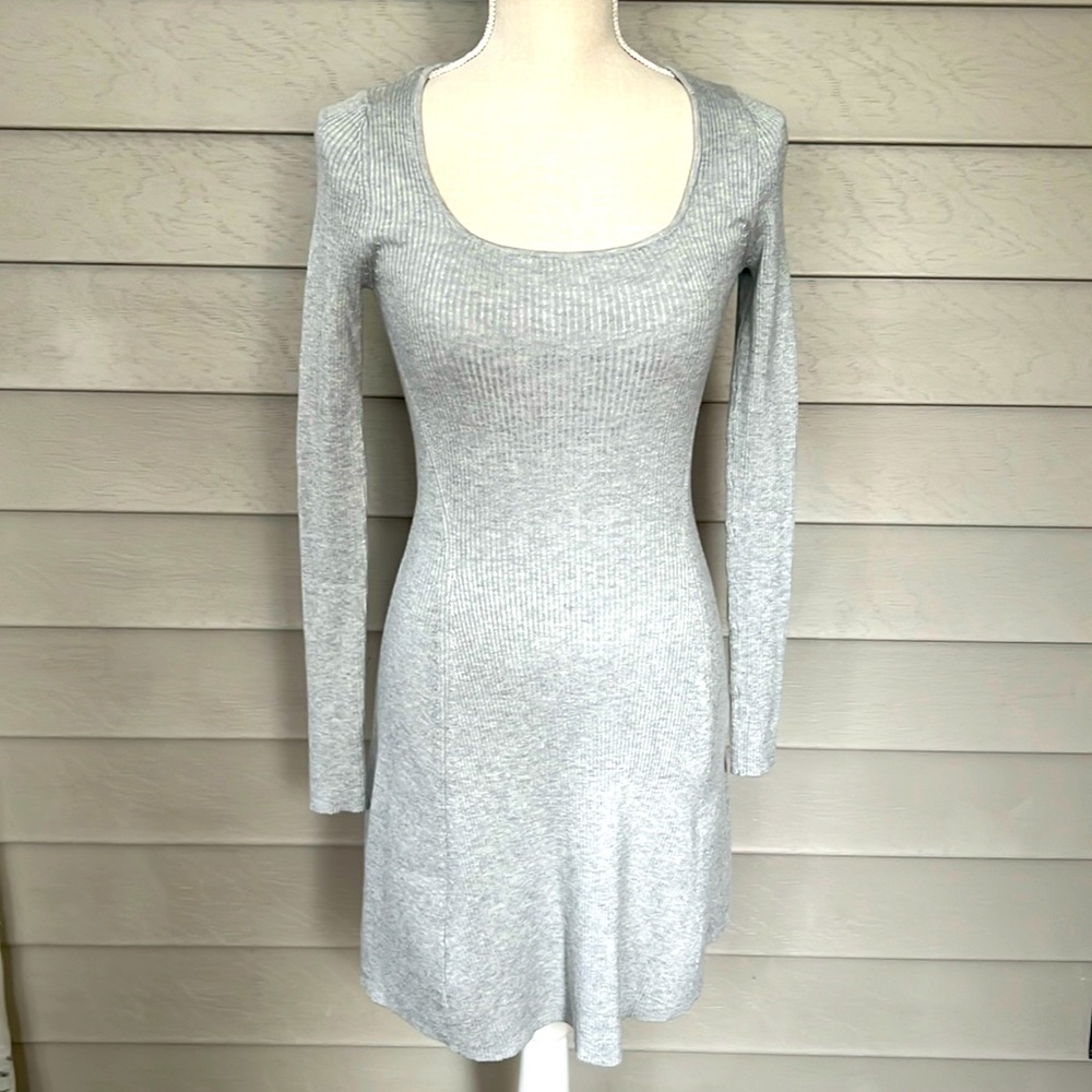 Ribbed knit sweater dress size XS